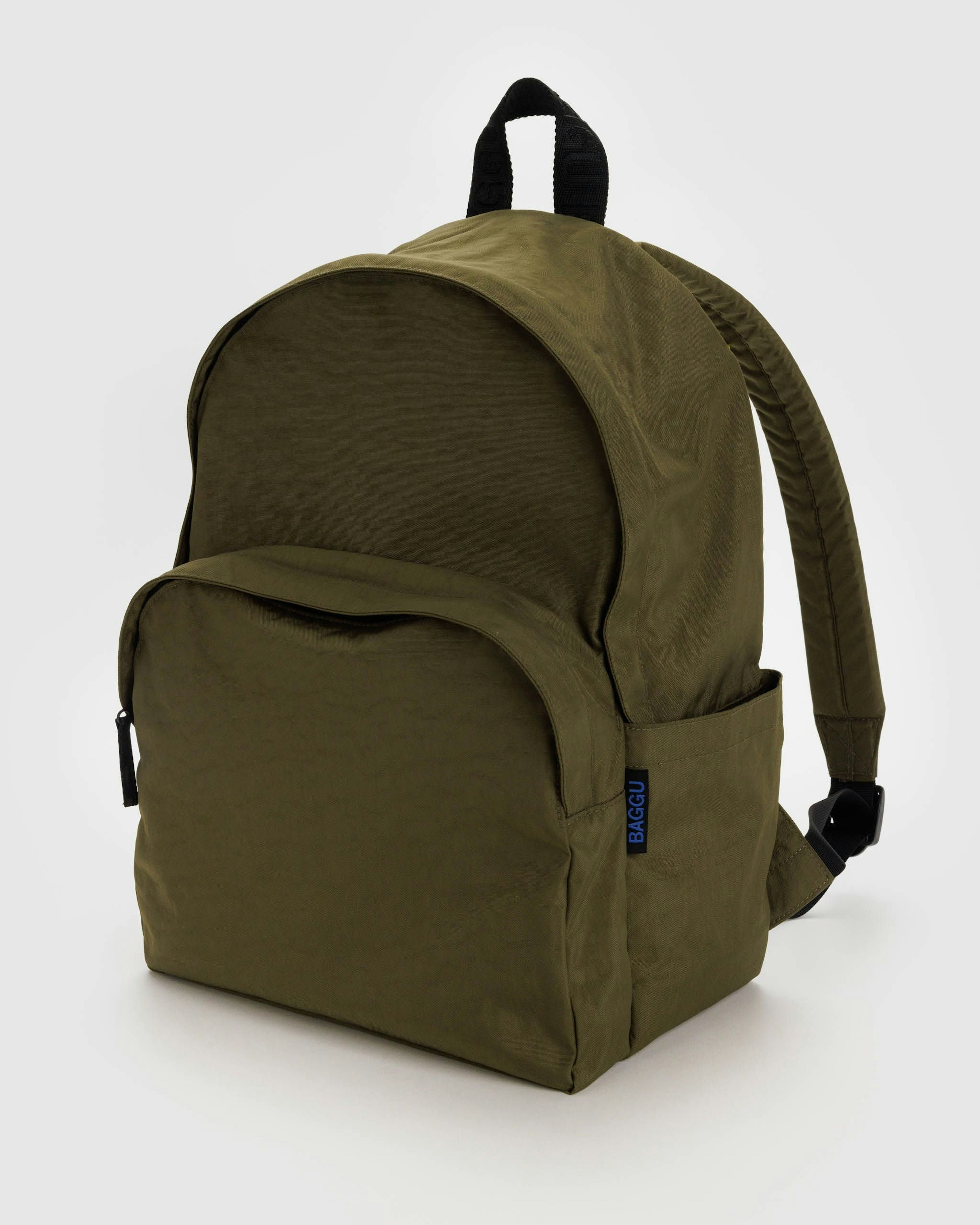 Large Nylon Backpack - Seaweed