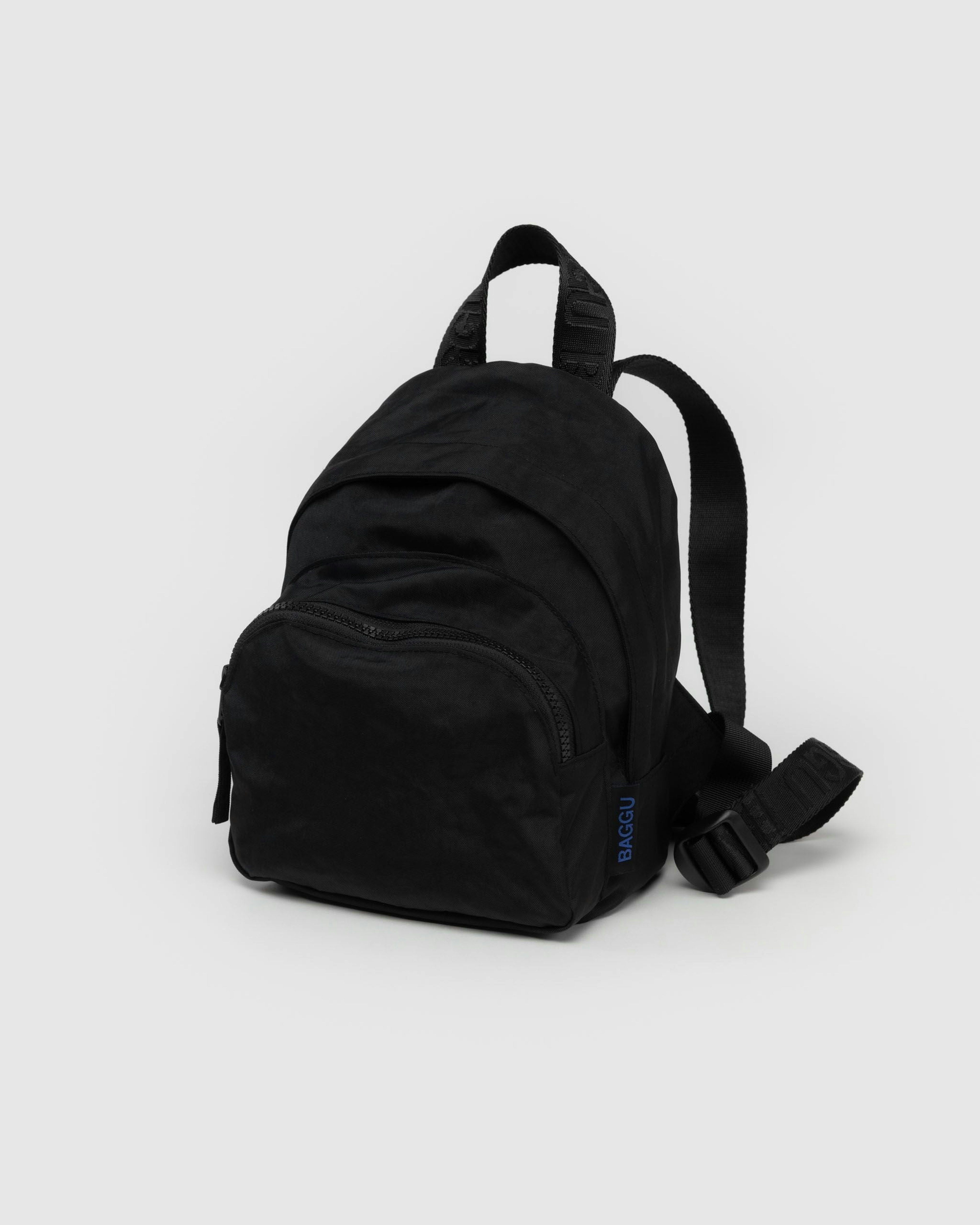 Mini Nylon Backpack - Black