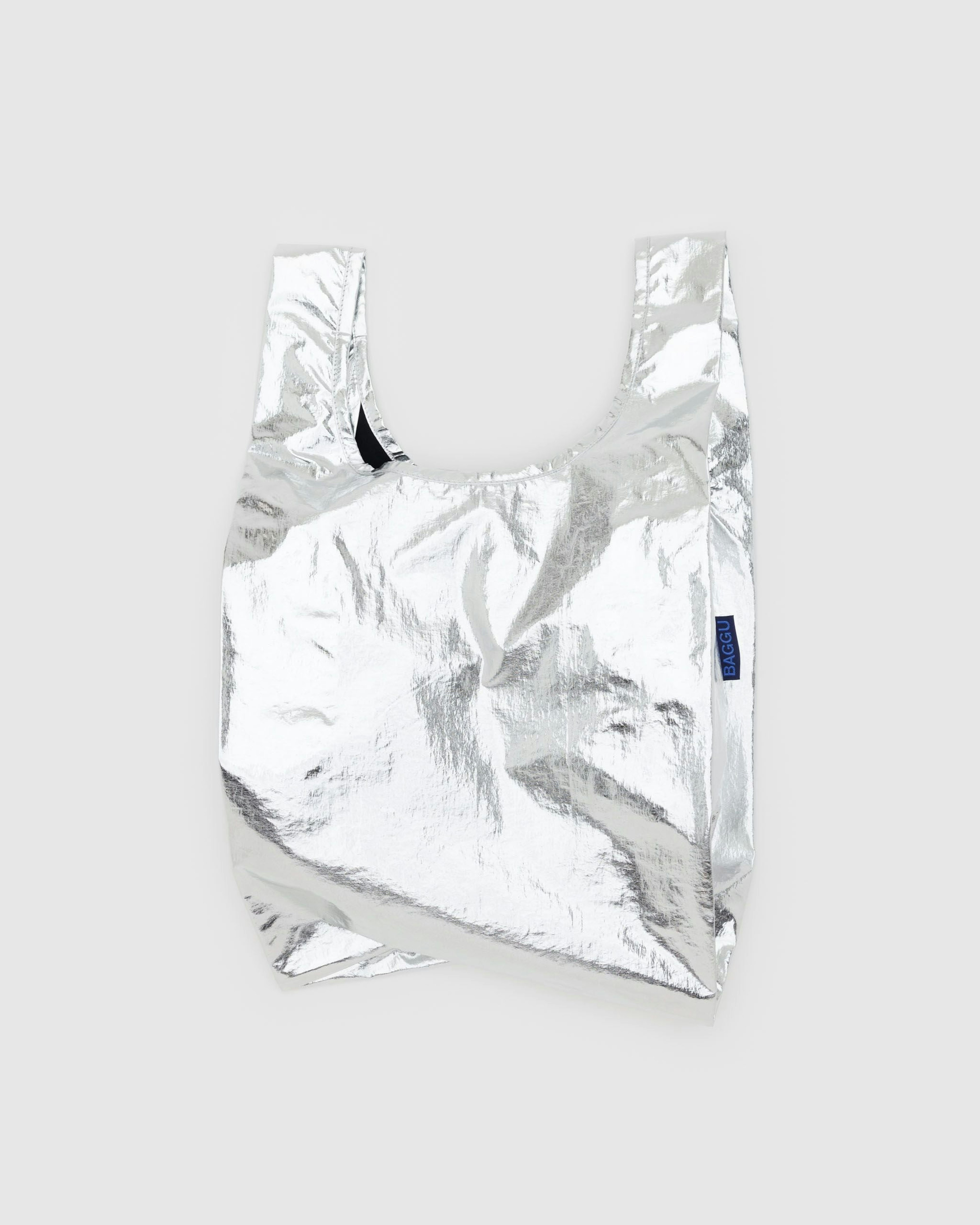 Baby Baggu - Silver Metallic