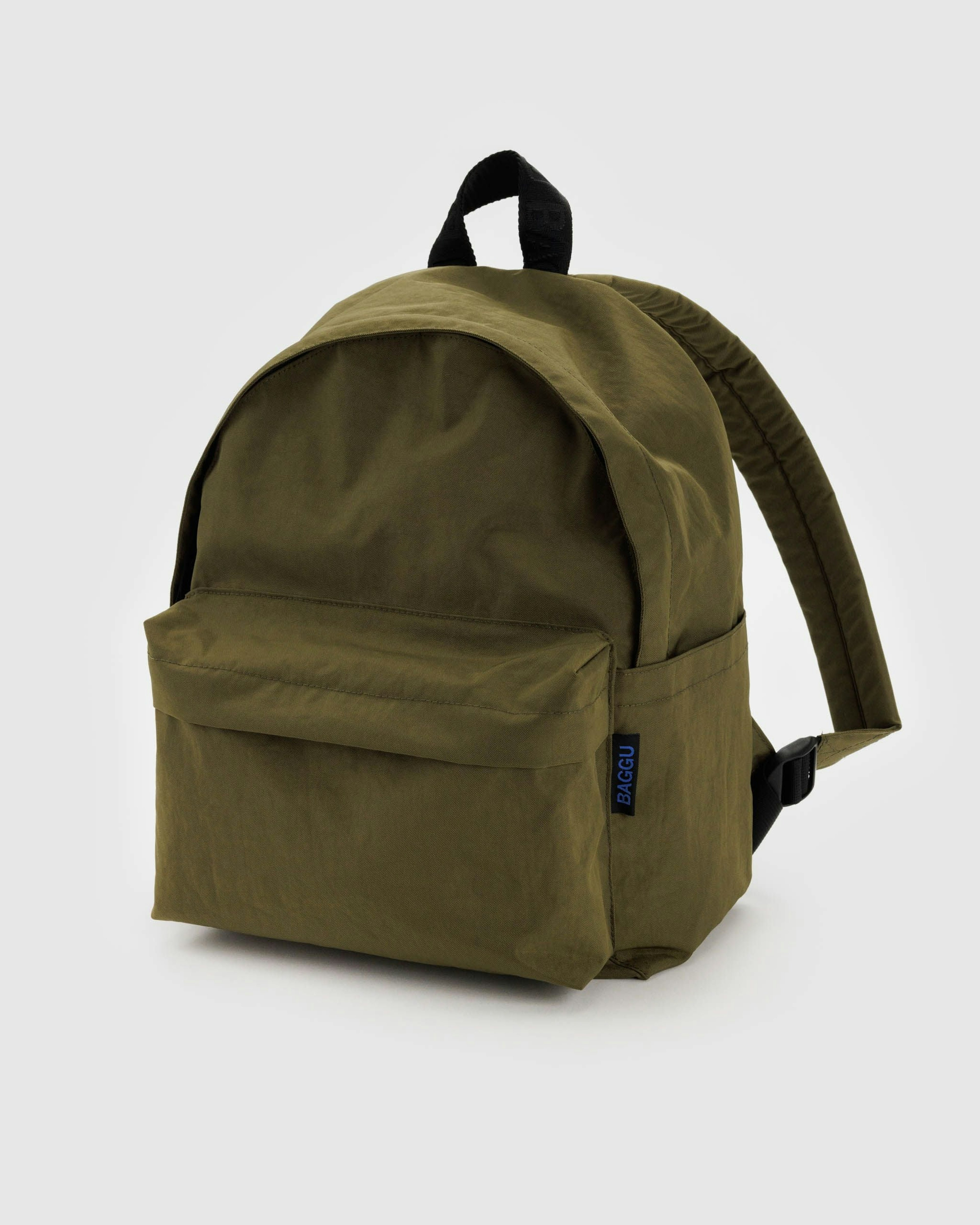 Medium Nylon Backpack - Seaweed