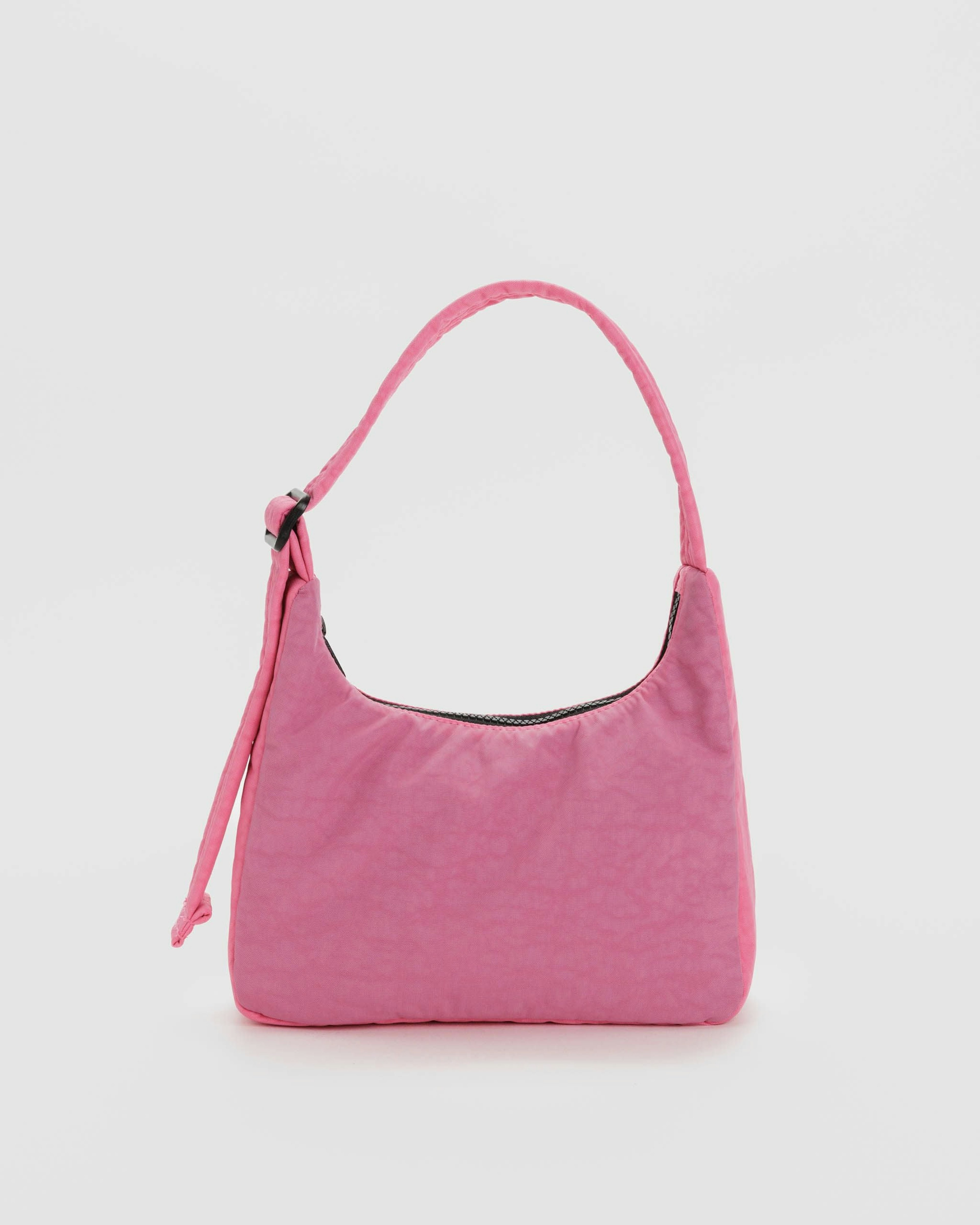 Mini Nylon Shoulder Bag  - Azalea Pink